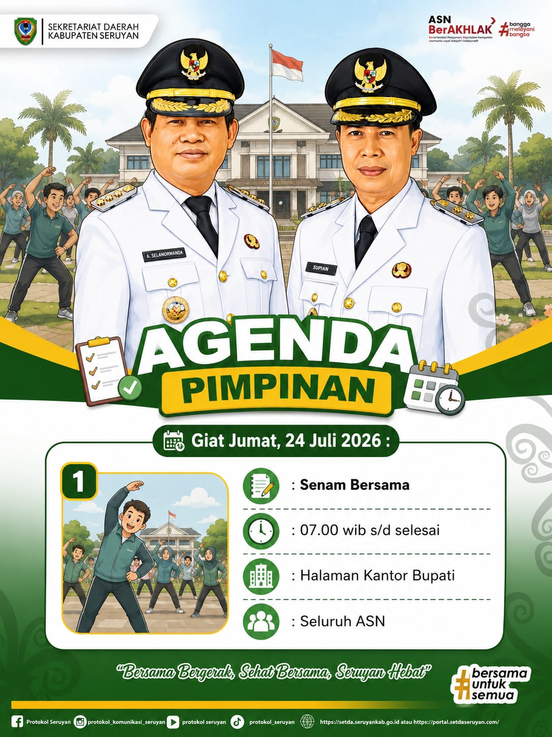 Agenda Kegiatan Hari Jumat