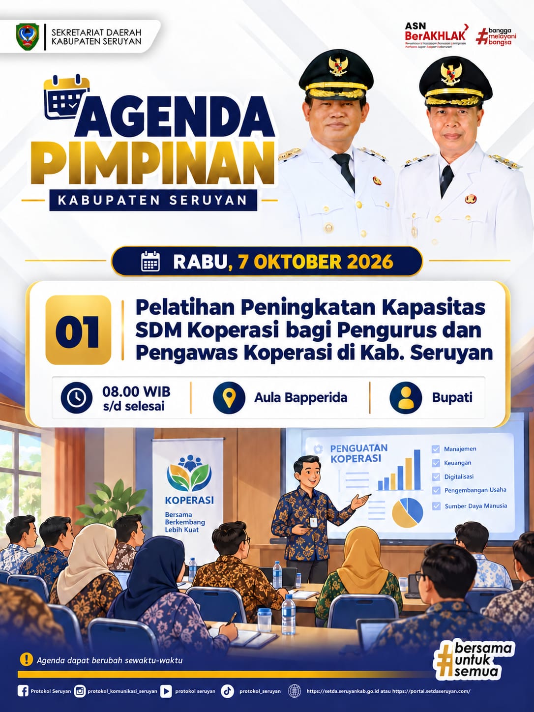 Agenda Kegiatan Hari Rabu