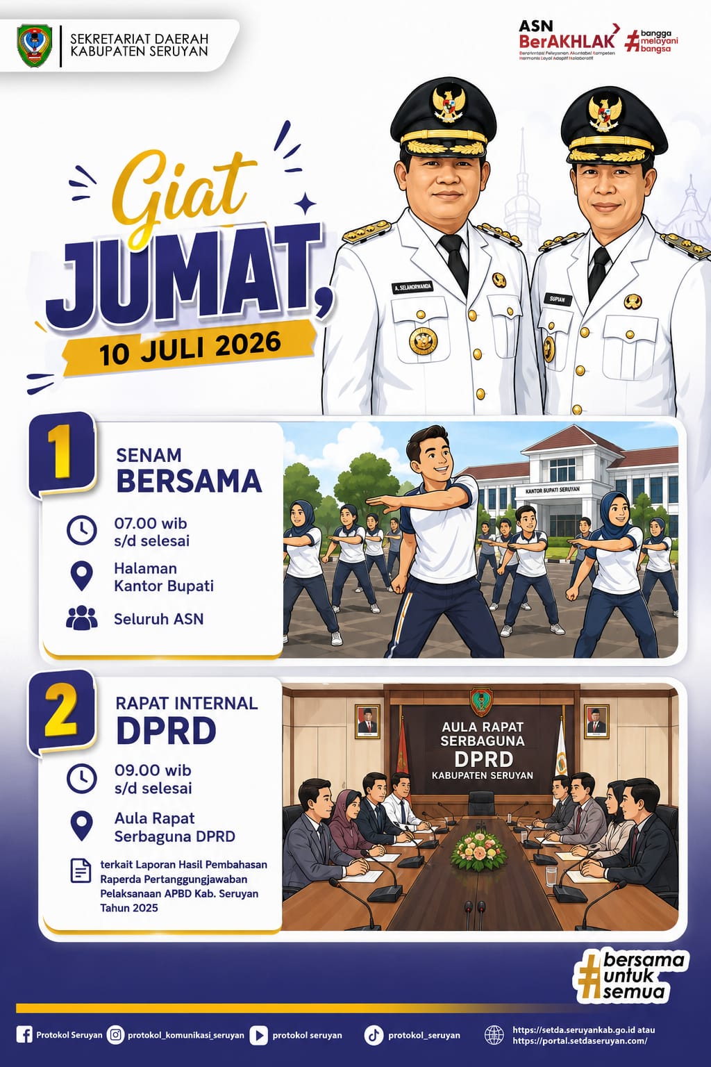 Agenda Kegiatan Hari Jum'at