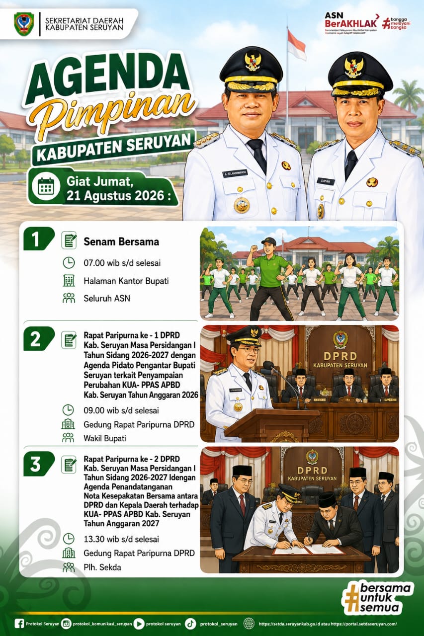 Agenda Kegiatan Hari Jumat