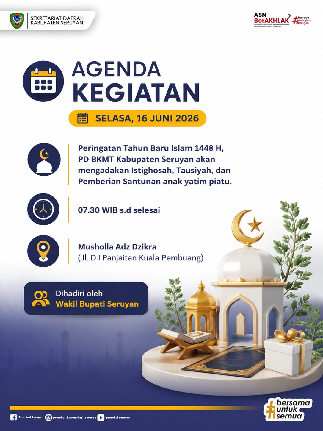 Agenda Kegiatan Hari Jum'at