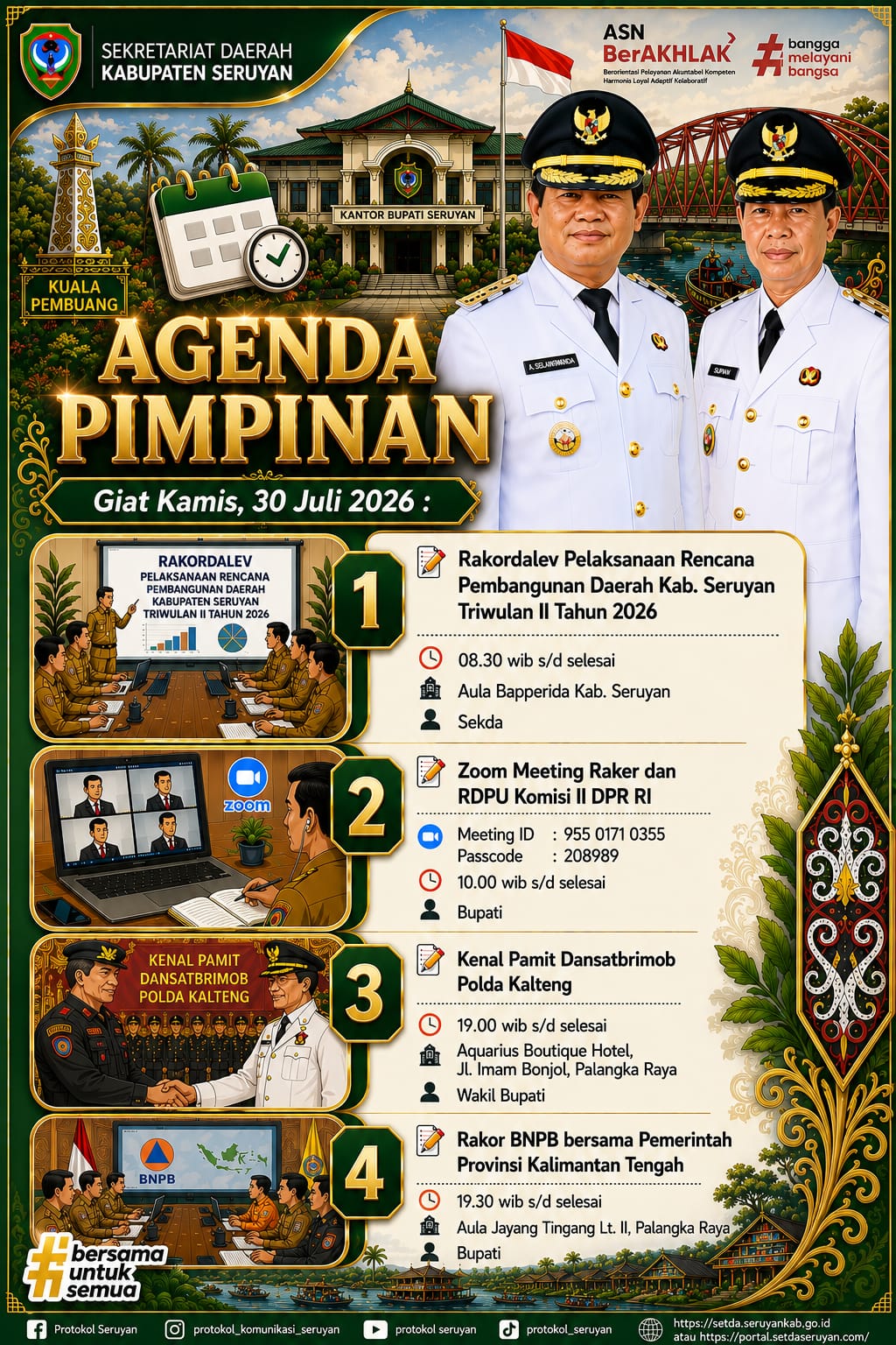 Agenda Kegiatan Hari Kamis