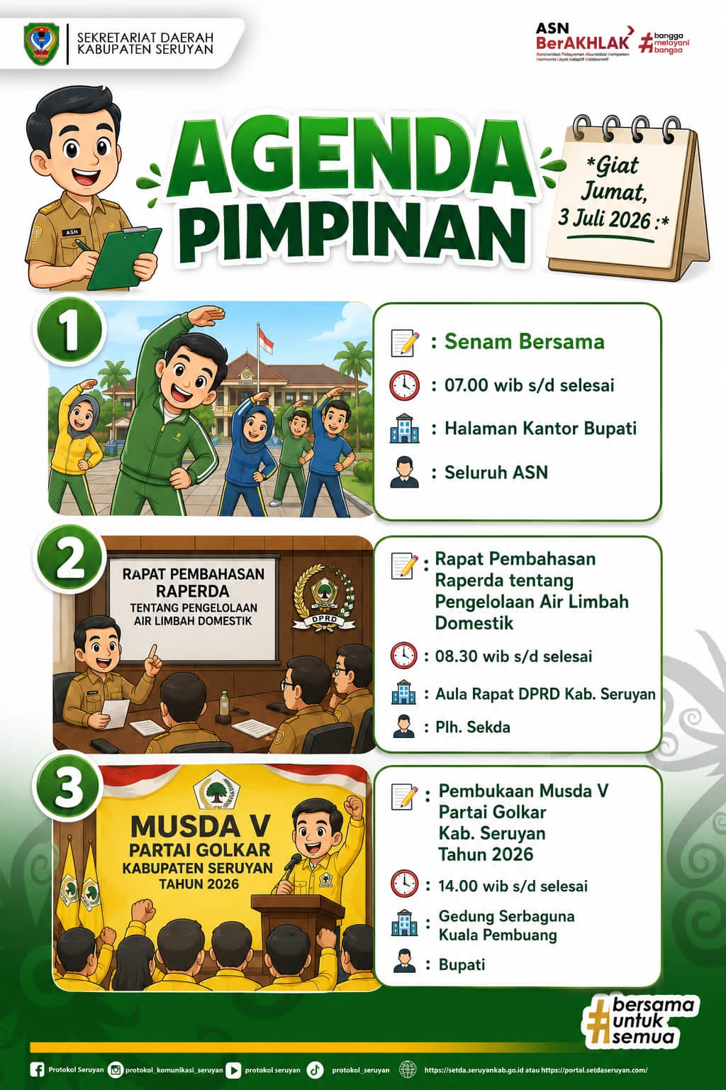 Agenda Kegiatan Hari Jum'at