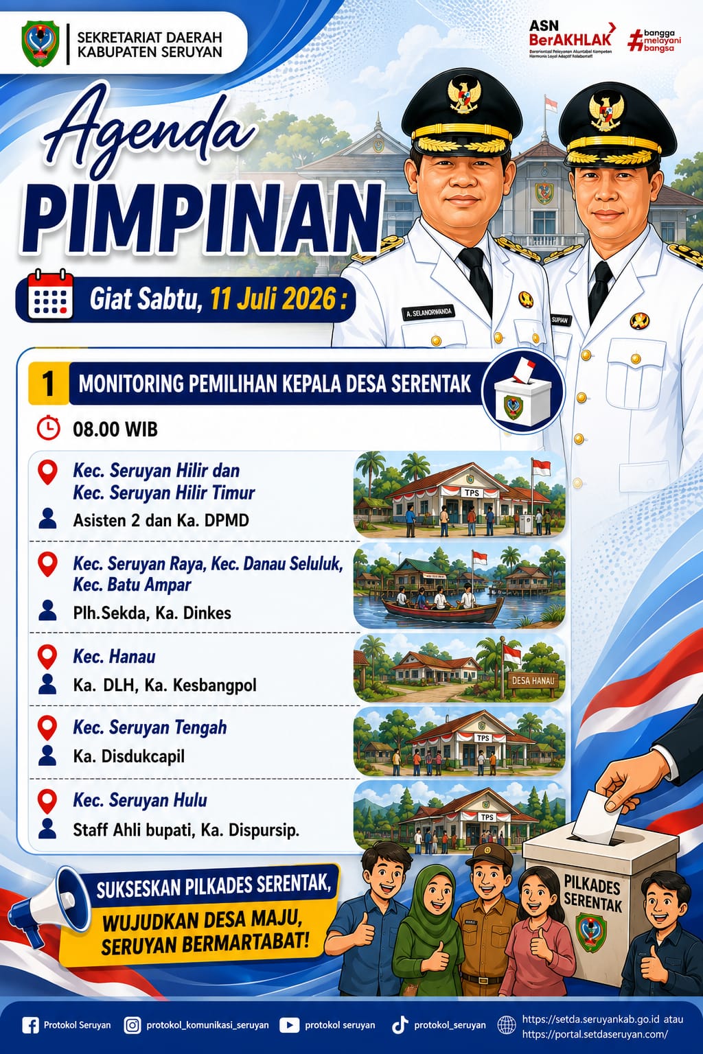 Agenda Kegiatan Hari Sabtu