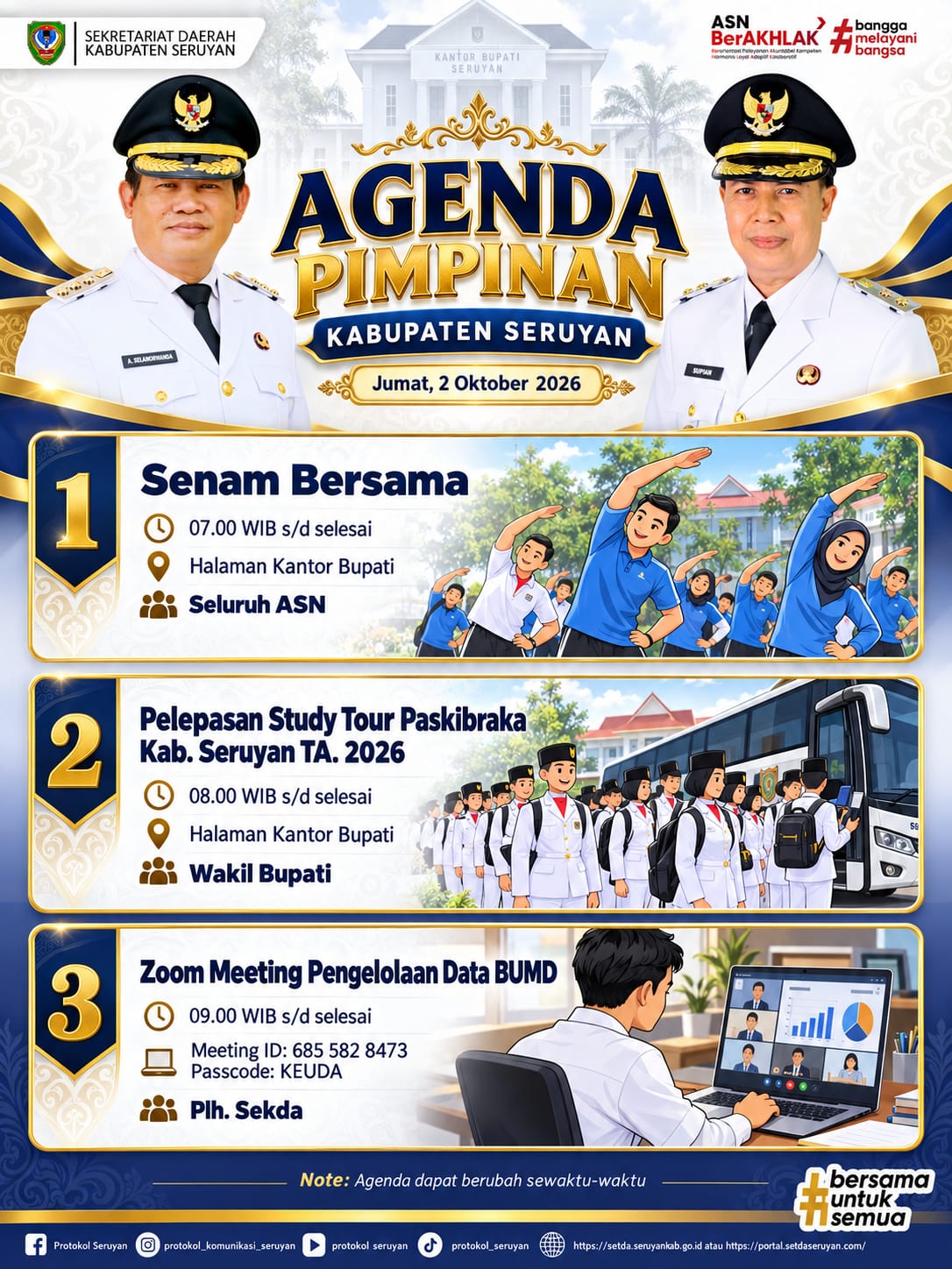 Agenda Kegiatan Hari Jumat