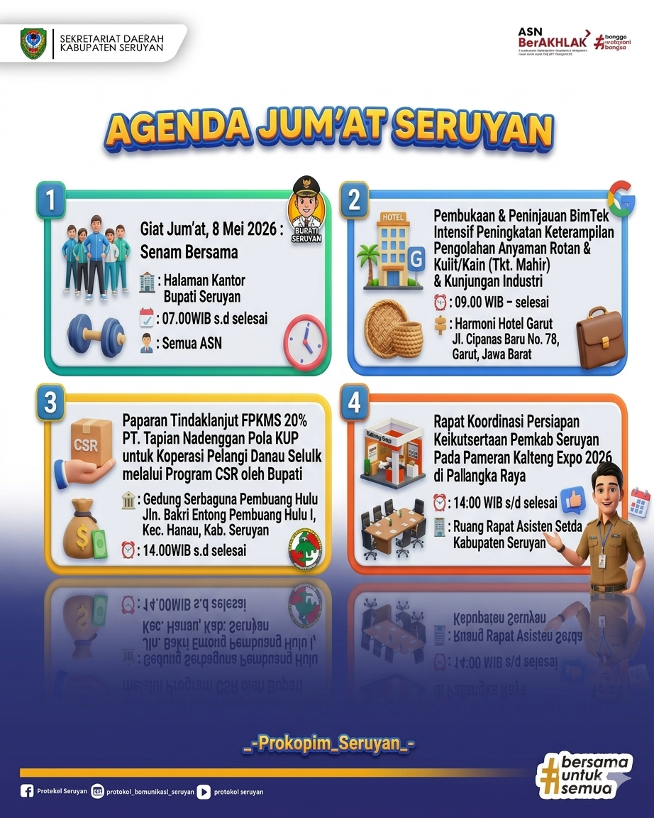 Agenda Kegiatan Hari Jum'at