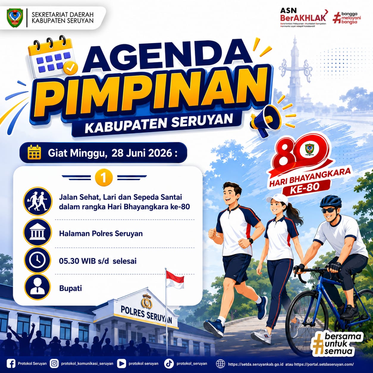 Agenda Pimpinan Minggu