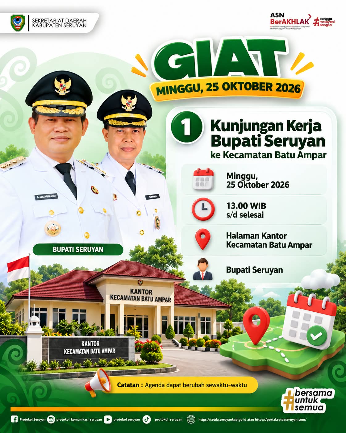 Agenda Kegiatan Hari Minggu