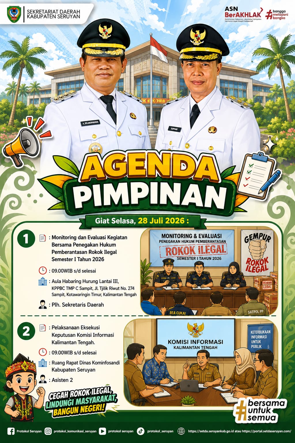 Agenda Kegiatan Hari Selasa