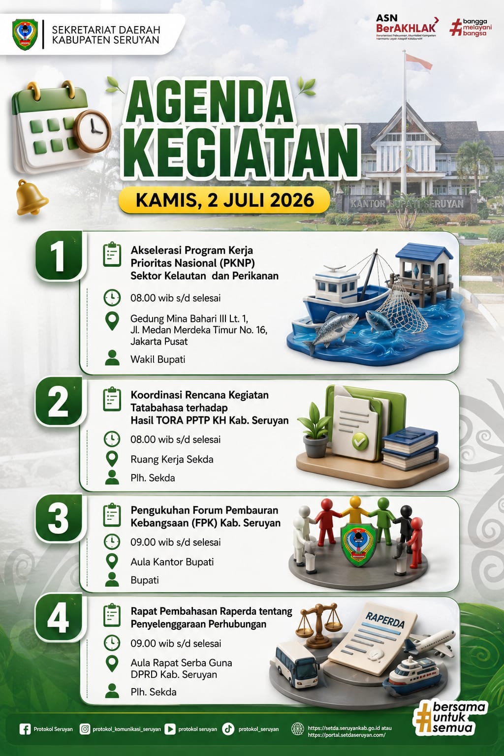 Agenda Kegiatan Kamis