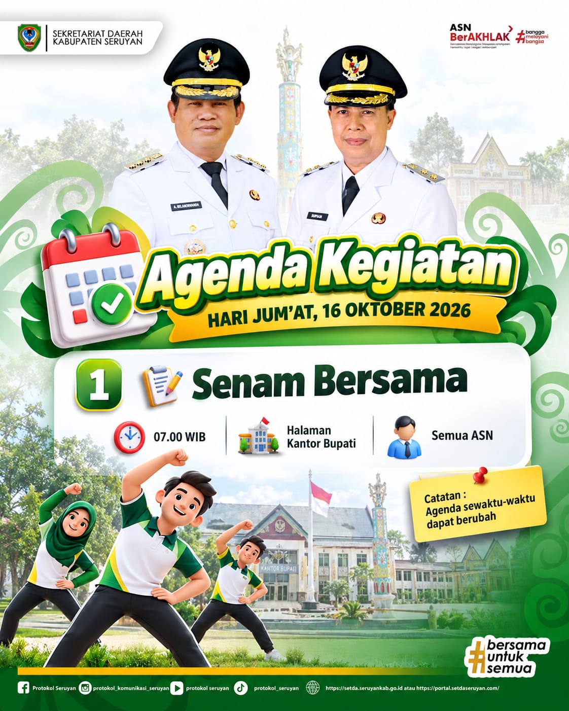 Agenda Kegiatan Hari Jumat