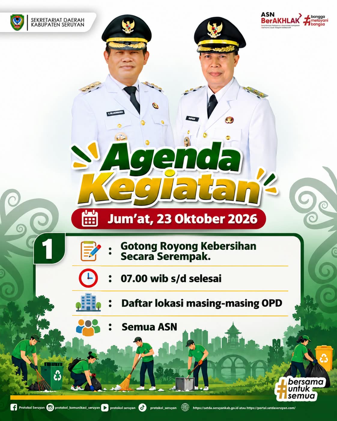 Agenda Kegiatan Hari Jumat