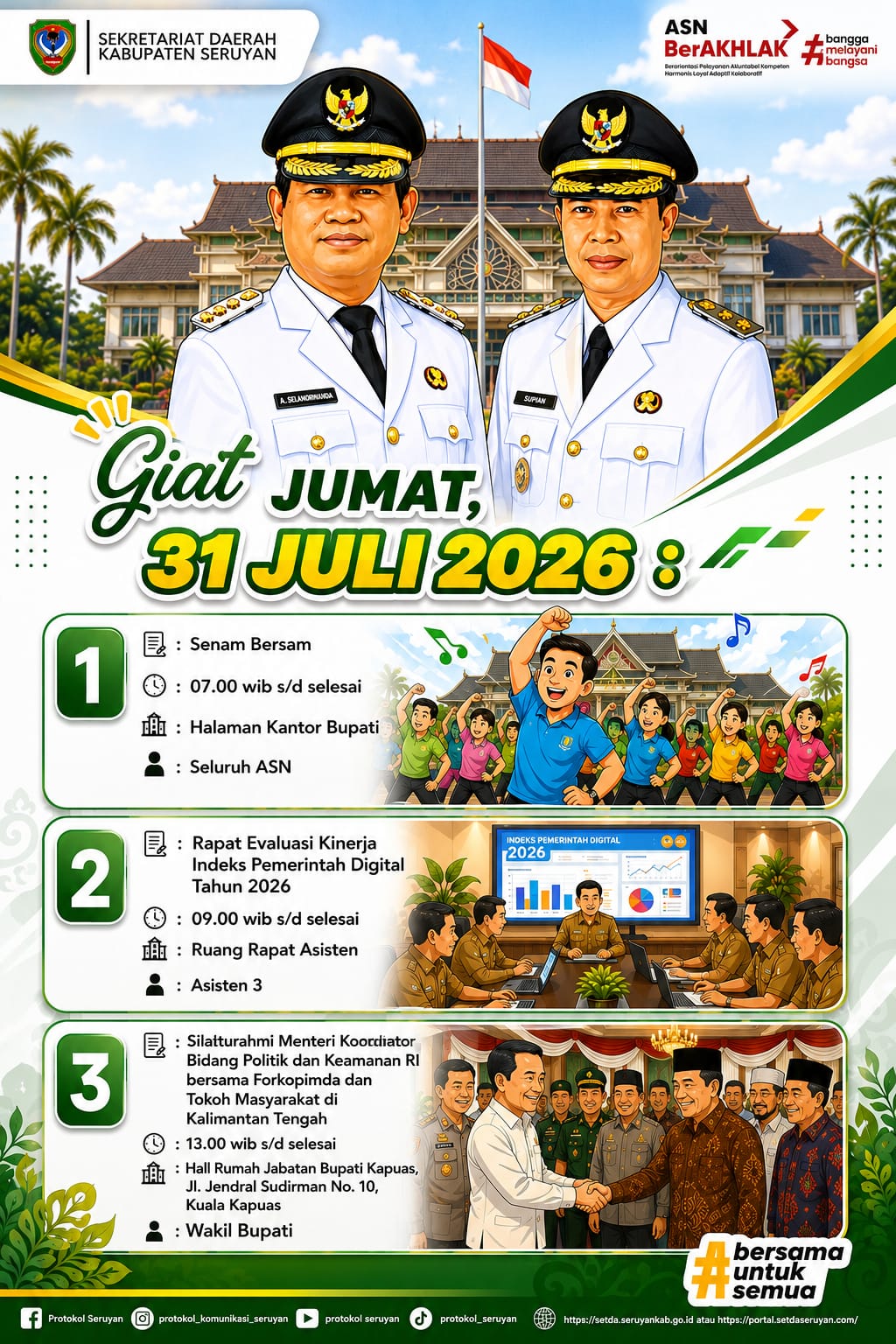 Agenda Kegiatan Hari Jumat